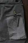 Boris Bidjan Saberi functional 8-point sports casual pants P18 series F0406C-HUIZONG gray brown